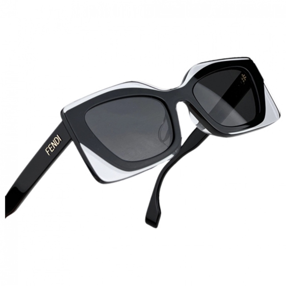 FENDI
FENDI FEEL SUNGLASSES | BLACK/SMOKE